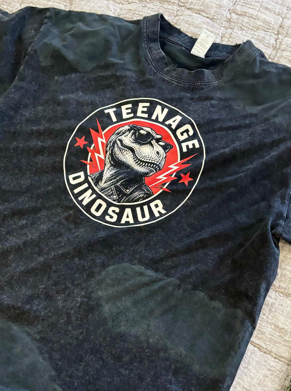 CLASSIC TEENAGE DINOSAUR LOGO TEE